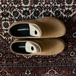 Merrill Juno Clog suede